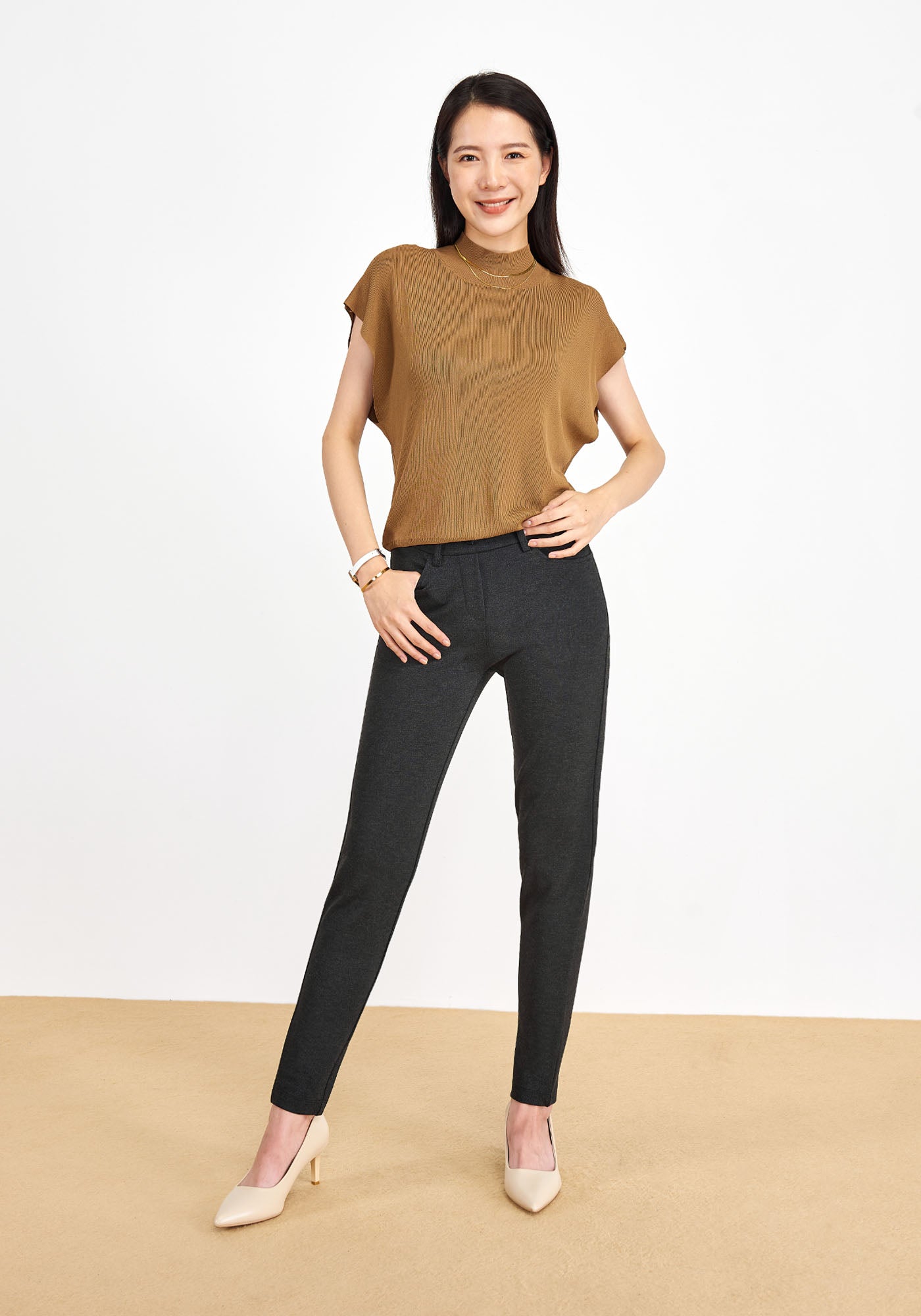 Skinny-Leg Dress Pants - Jean Style