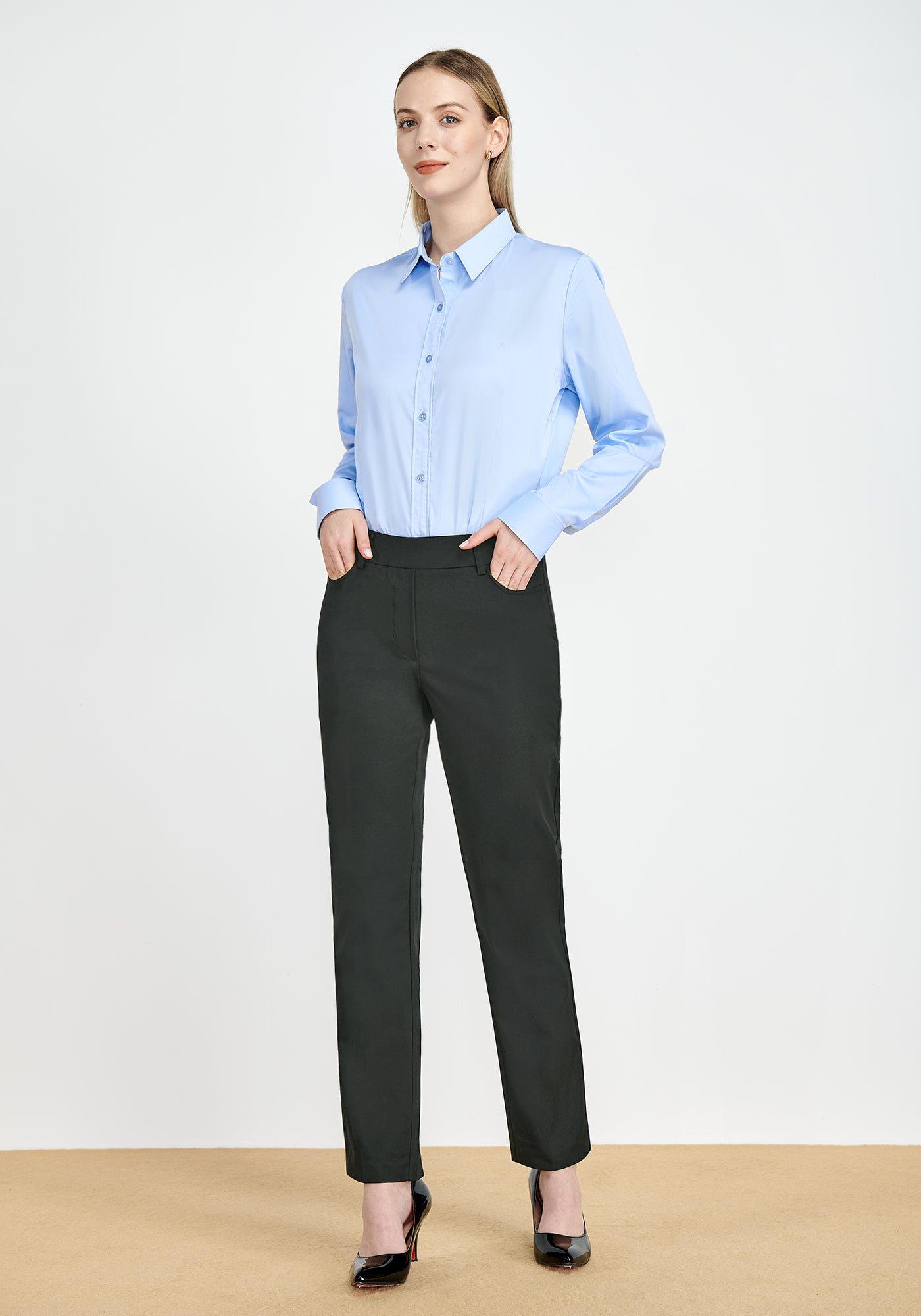 Straight-Leg Dress Pants - Jean Style