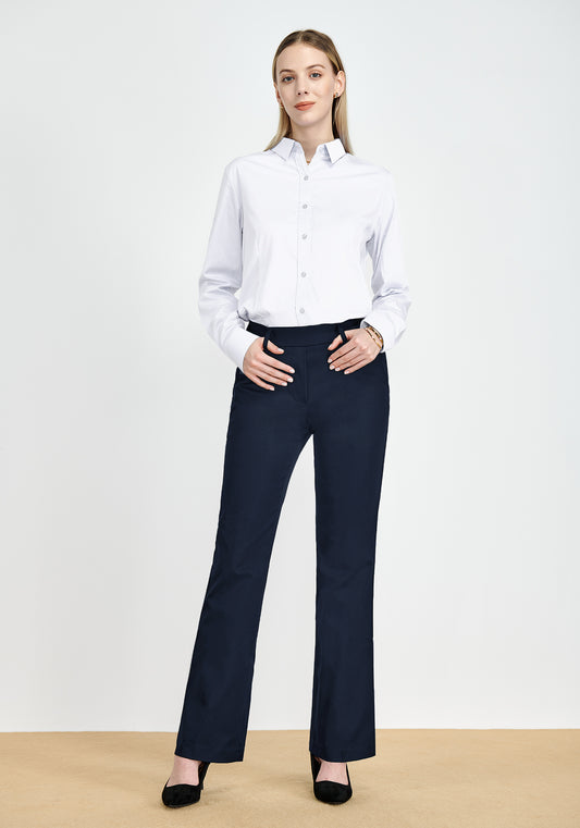 Straight-Leg Dress Pants - Jean Style