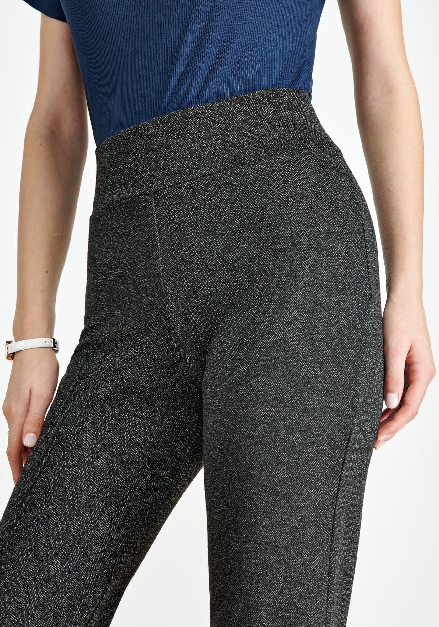 Boot-Cut High Waist Pants