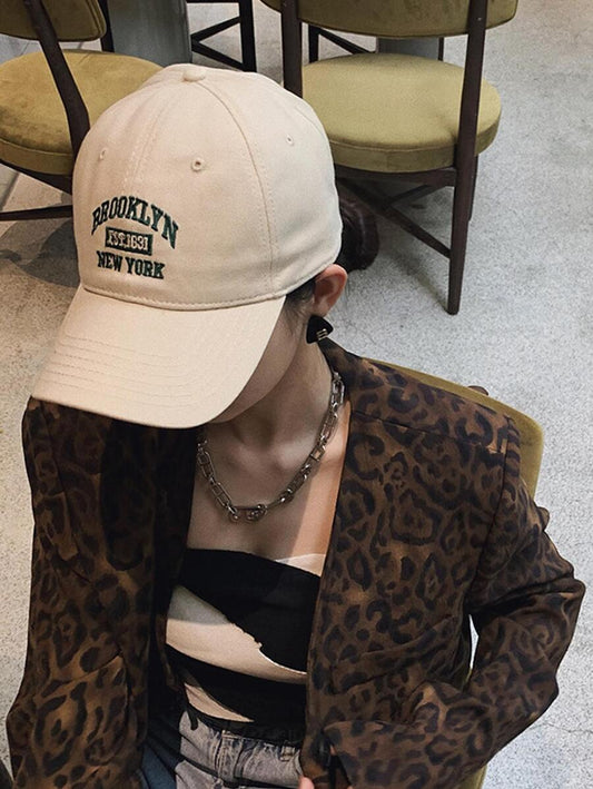 Tapata Women Letter Embroidered Adjustable Casual Baseball Cap For Outdoor Soft And Comfortable Simple Breathable Street