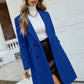 Tapata Double Breasted Lapel Collar Overcoat