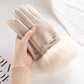 Tapata Women's Touchscreen Gloves, Waterproof With Soft Warm Woolen Lining, Outdoor Winter Gloves
