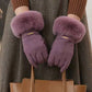 Tapata Women's Touchscreen Gloves, Waterproof With Soft Warm Woolen Lining, Outdoor Winter Gloves
