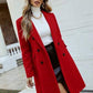 Tapata Double Breasted Lapel Collar Overcoat
