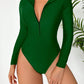Tapata Swim Minimalist Solid Color One-Piece Swimsuit, For Vacation/Beach, For Summer