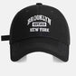 Tapata Women Letter Embroidered Adjustable Casual Baseball Cap For Outdoor Soft And Comfortable Simple Breathable Street