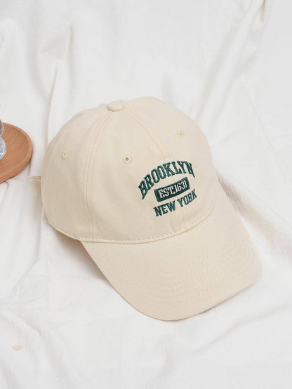 Tapata Women Letter Embroidered Adjustable Casual Baseball Cap For Outdoor Soft And Comfortable Simple Breathable Street