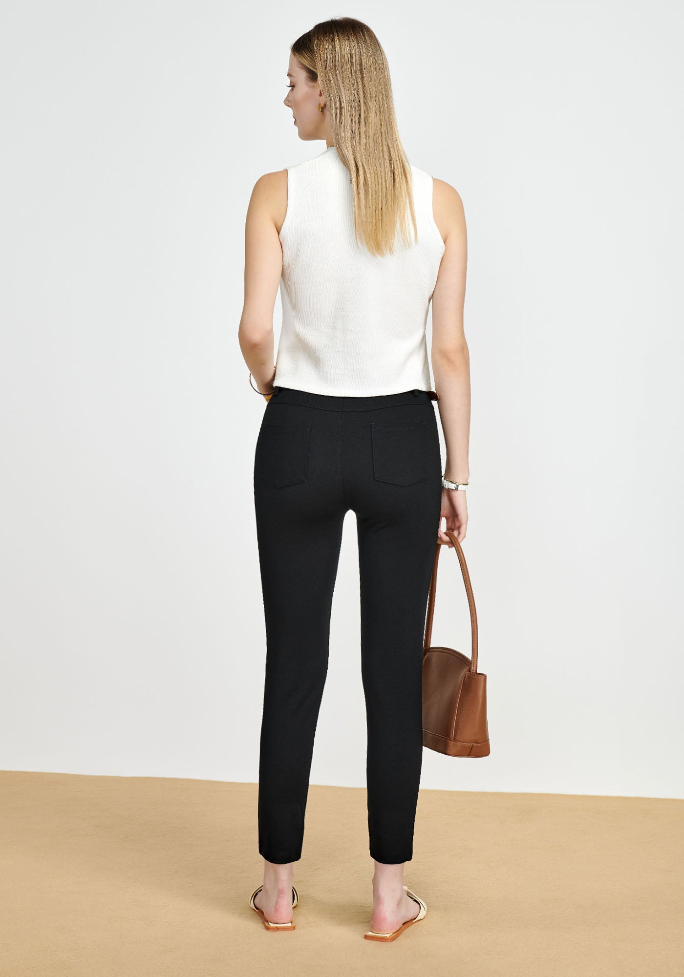 DKNY Ankle Length Coordinating Skinny Leg Ponte Pants | Dillard's