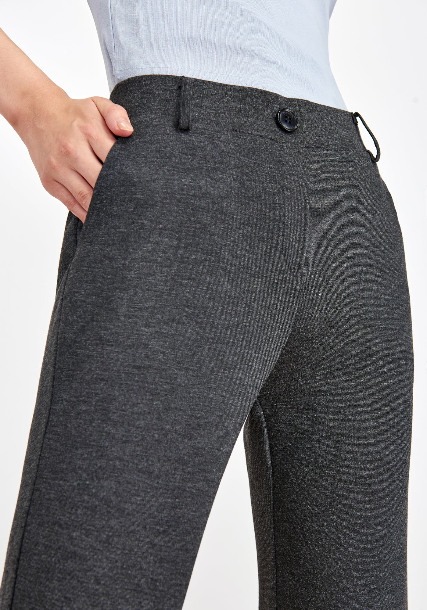 Straight-Leg 2 Pockets Pants – TAPATA SHOP